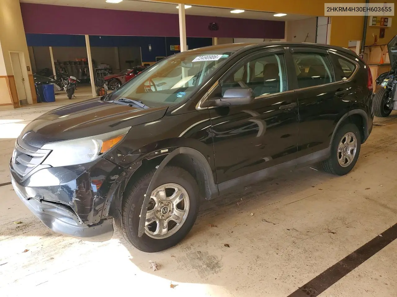 HONDA CR-V 2014, VIN 2HKRM4H30EH603655