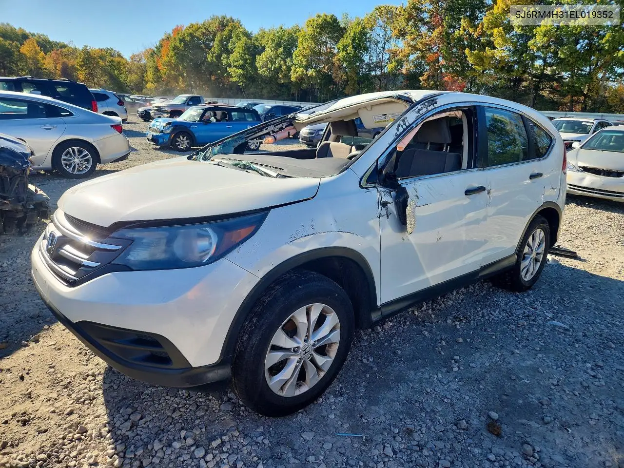 HONDA CR-V 2014, VIN 5J6RM4H31EL019352