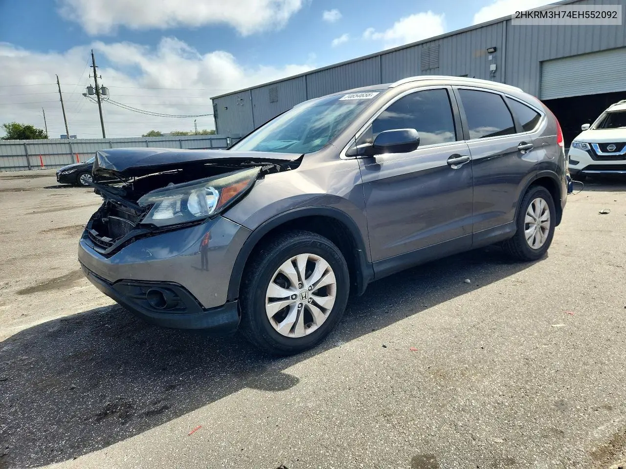 HONDA CR-V 2014, VIN 2HKRM3H74EH552092
