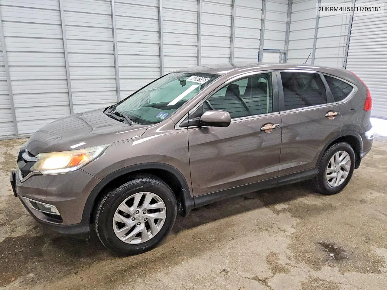 HONDA CR-V 2015, VIN 2HKRM4H55FH705181