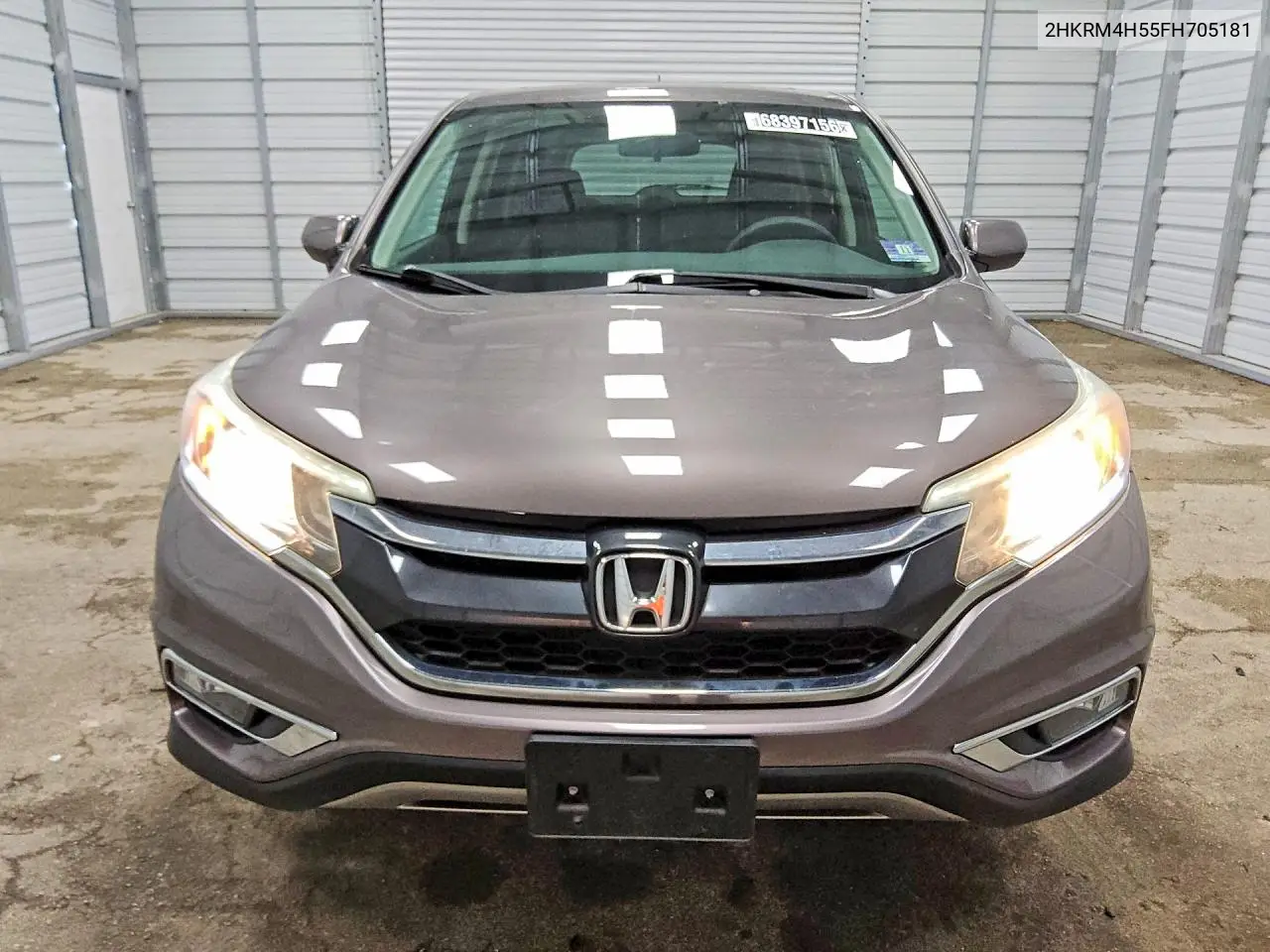 2015 HONDA CR-V VIN 2HKRM4H55FH705181 — фото 5