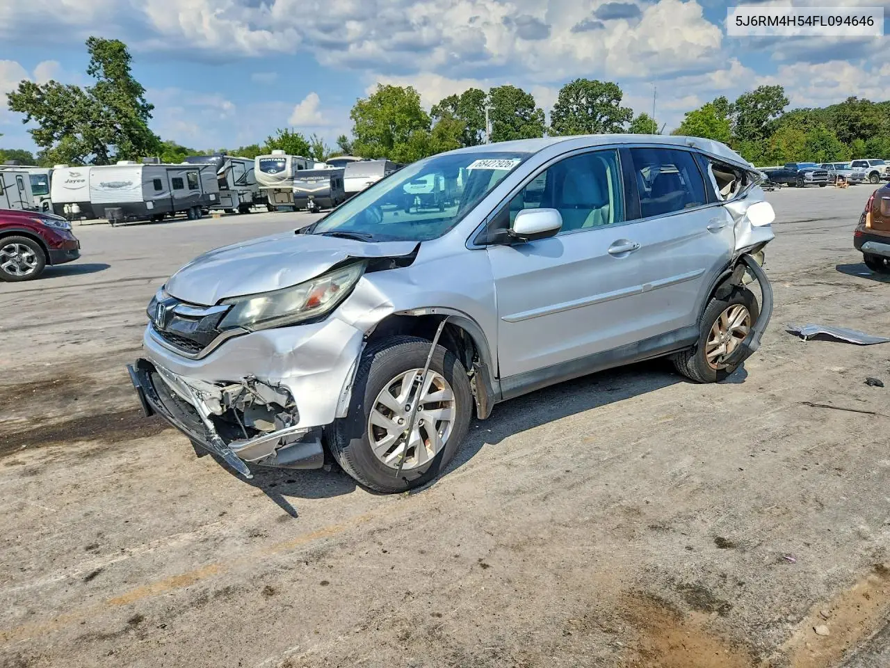 HONDA CR-V 2015, VIN 5J6RM4H54FL094646
