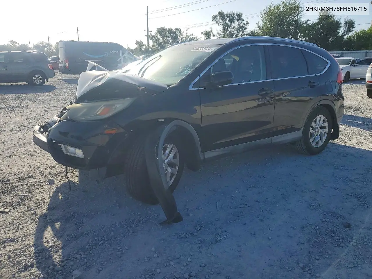 HONDA CR-V 2015, VIN 2HKRM3H78FH516715