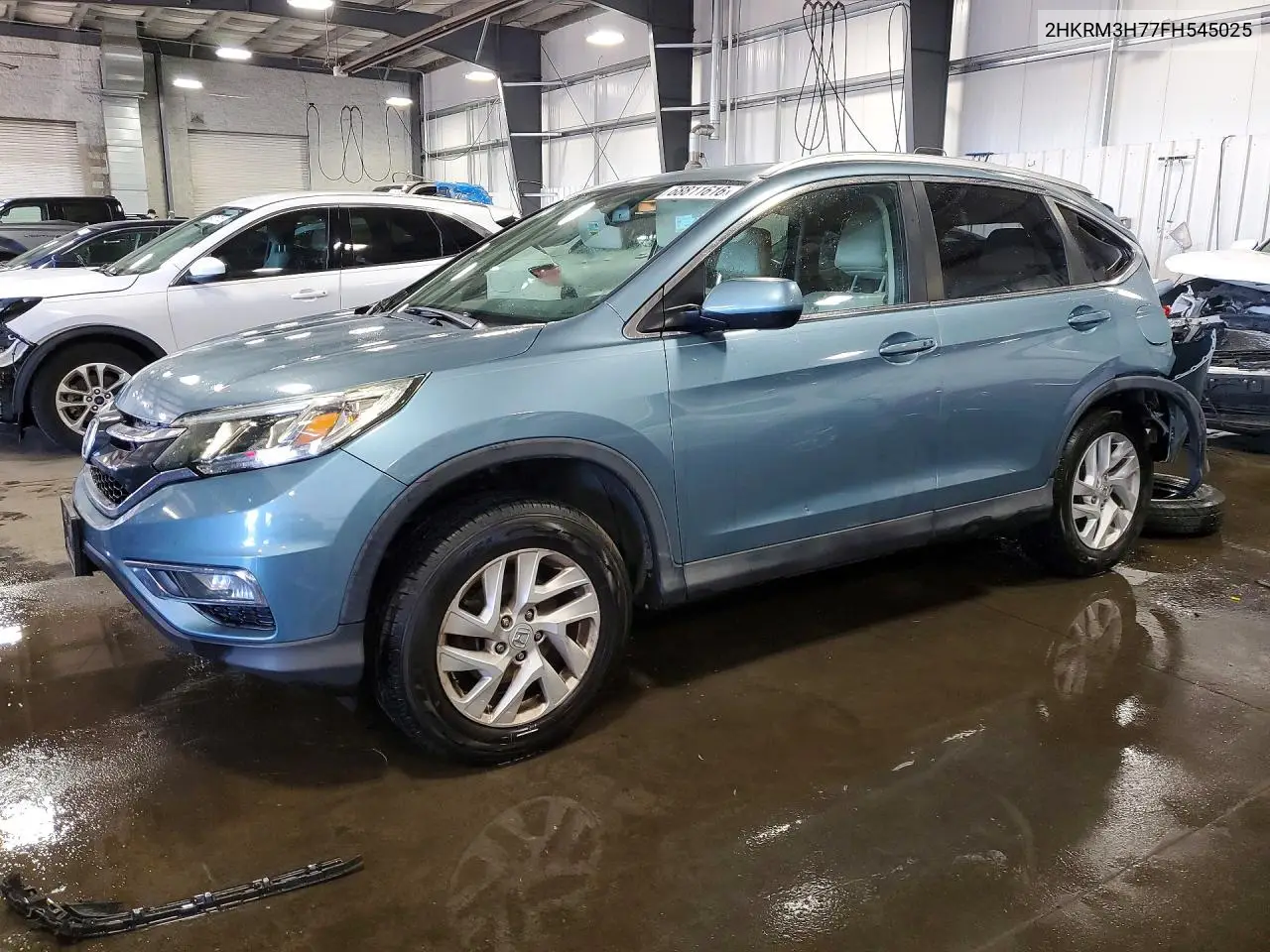 HONDA CR-V 2015, VIN 2HKRM3H77FH545025