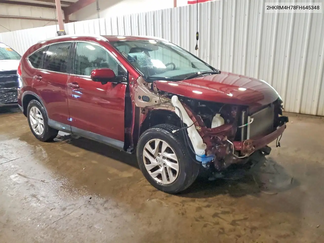 2015 HONDA CR-V VIN 2HKRM4H78FH645348 — фото 4