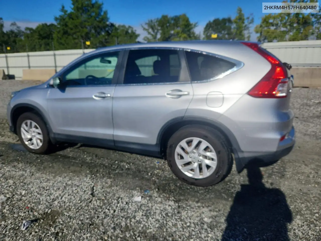 2015 HONDA CR-V VIN 2HKRM4H57FH640480 — фото 2