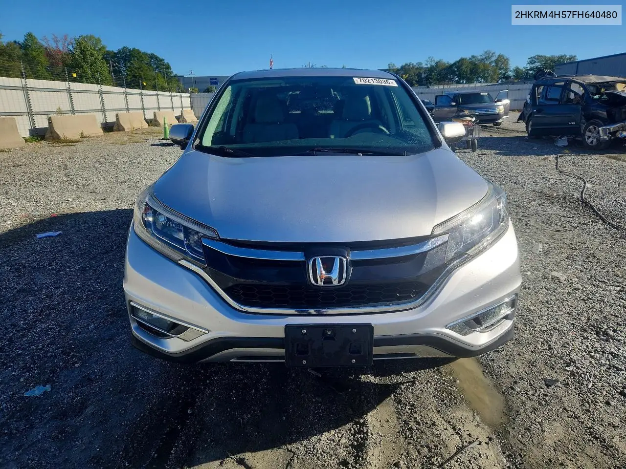 2015 HONDA CR-V VIN 2HKRM4H57FH640480 — фото 5