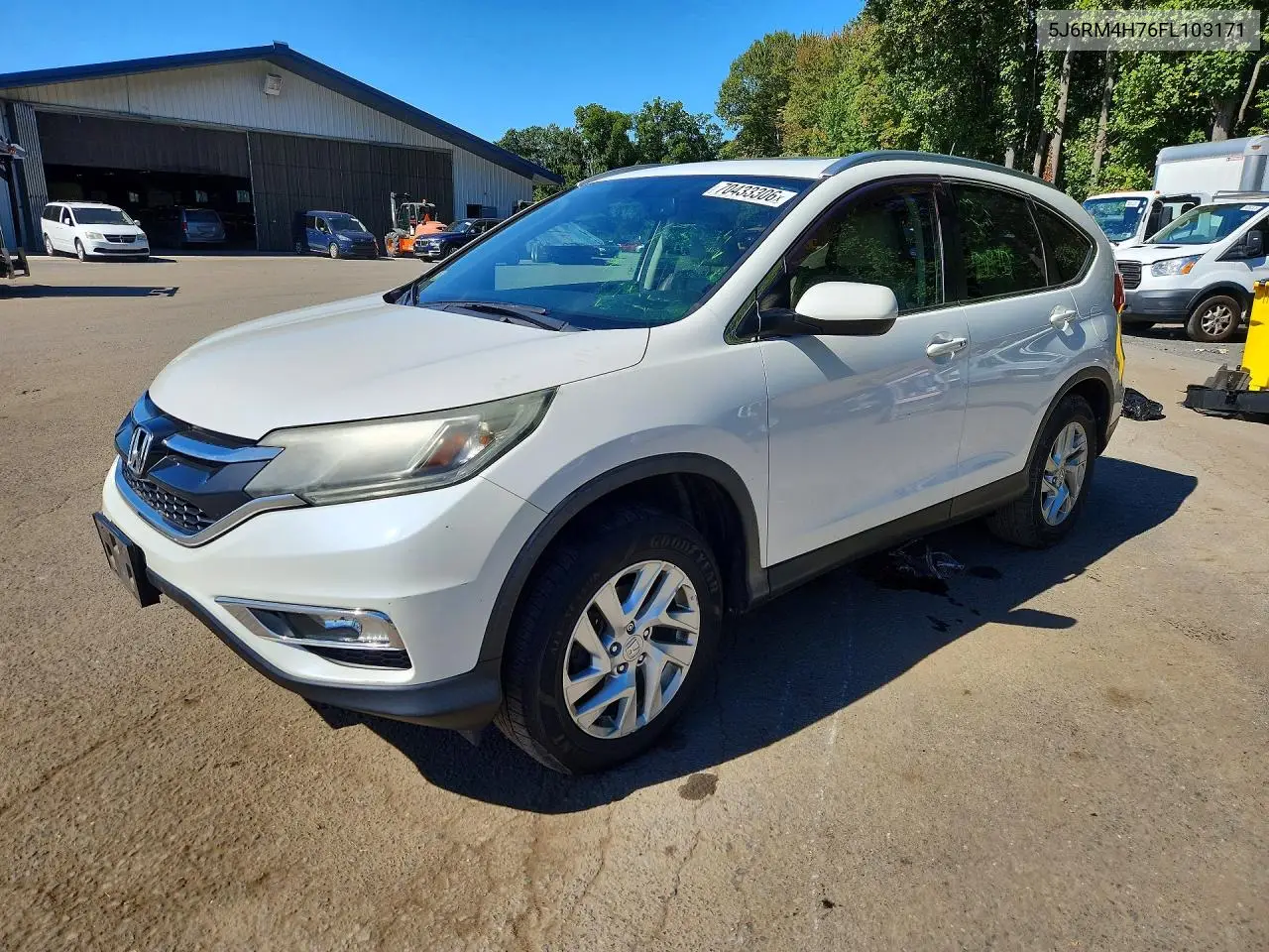HONDA CR-V 2015, VIN 5J6RM4H76FL103171
