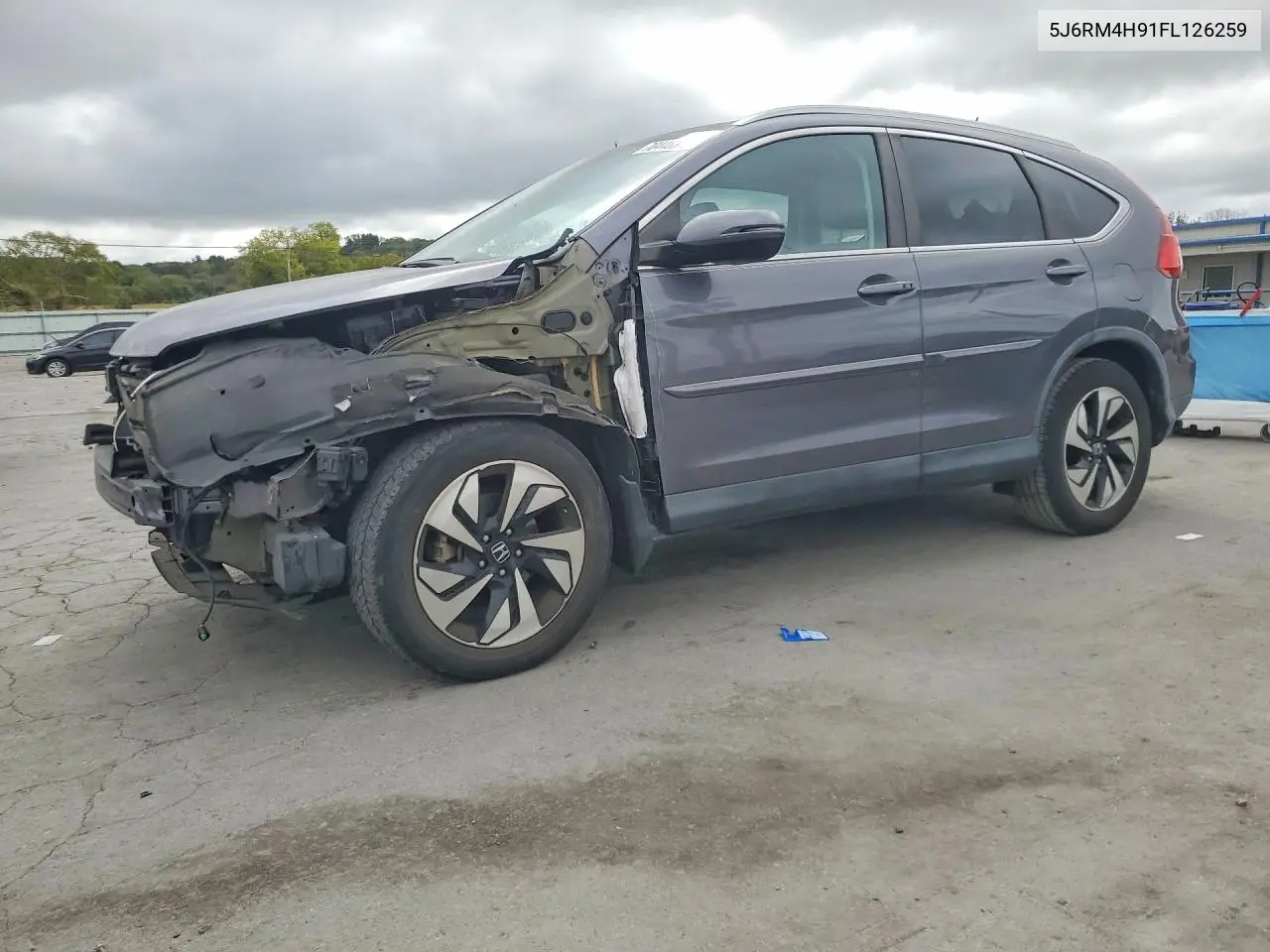 HONDA CR-V 2015, VIN 5J6RM4H91FL126259