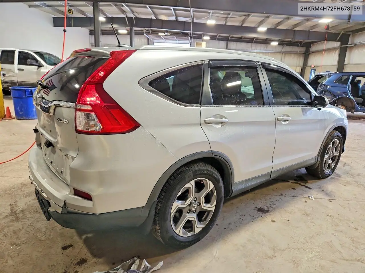 2015 HONDA CR-V VIN 2HKRM4H72FH673159 — фото 3