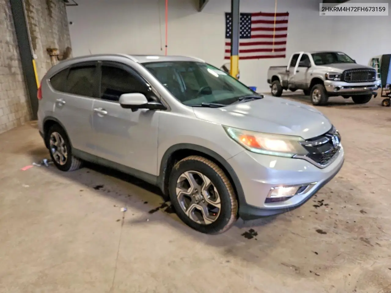2015 HONDA CR-V VIN 2HKRM4H72FH673159 — фото 4