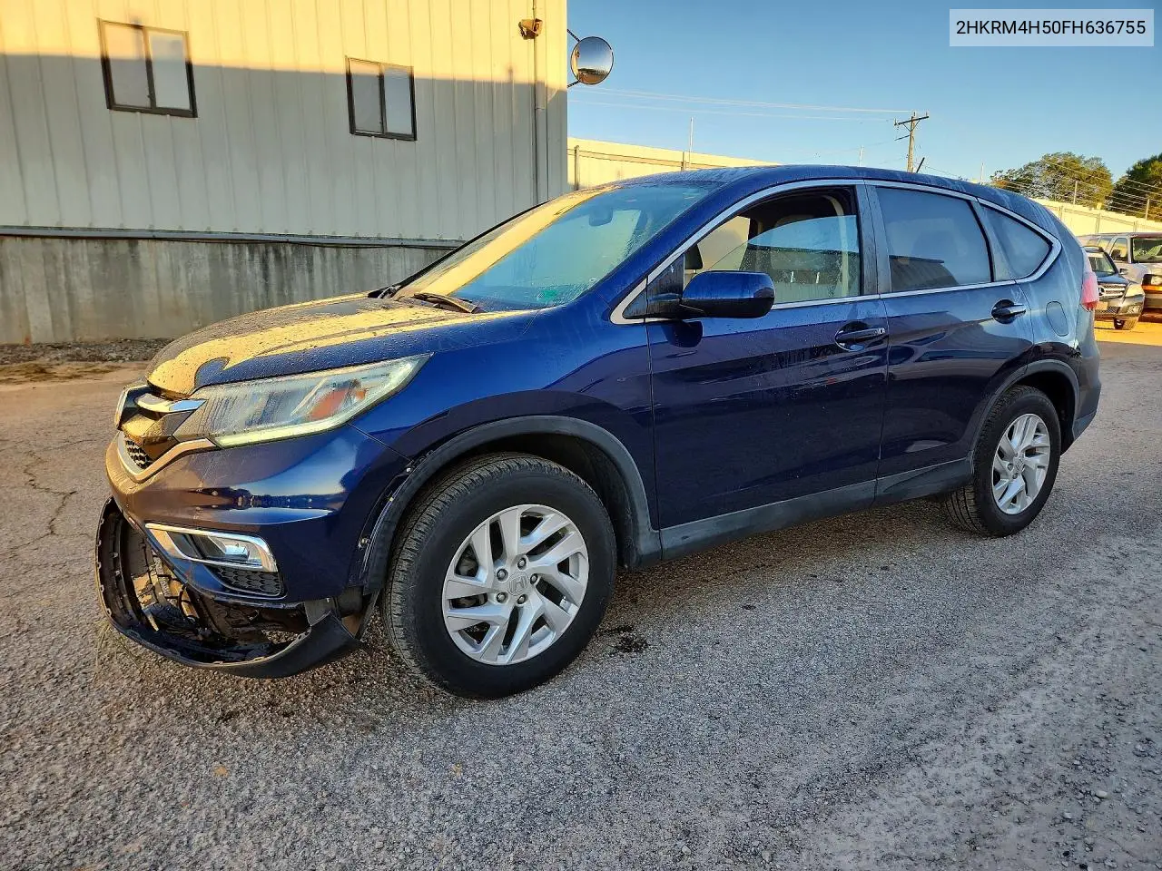 HONDA CR-V 2015, VIN 2HKRM4H50FH636755