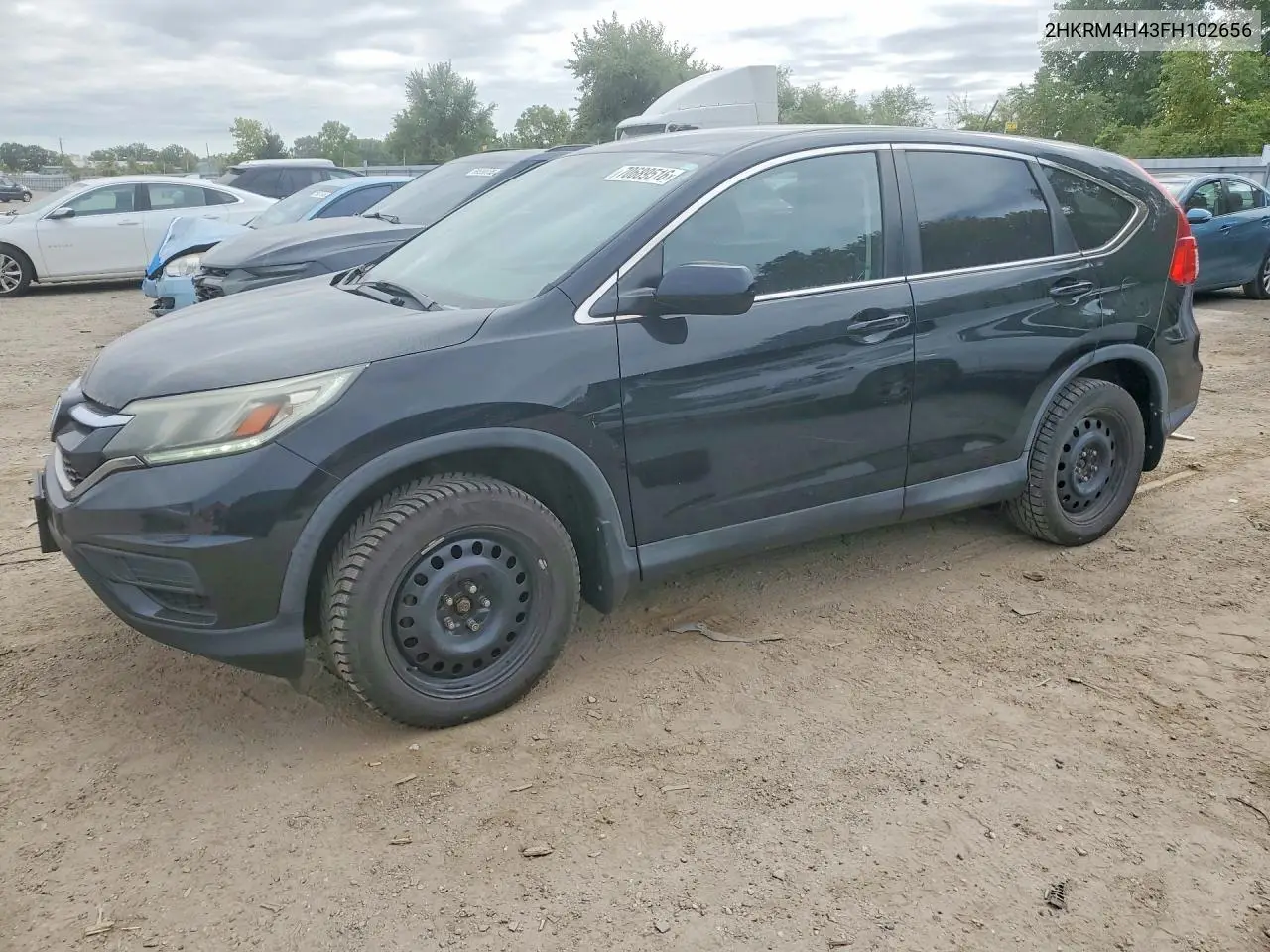 HONDA CR-V 2015, VIN 2HKRM4H43FH102656
