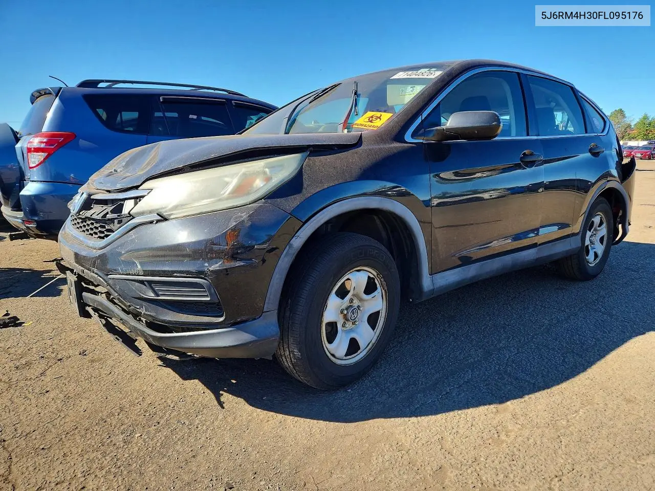 HONDA CR-V 2015, VIN 5J6RM4H30FL095176