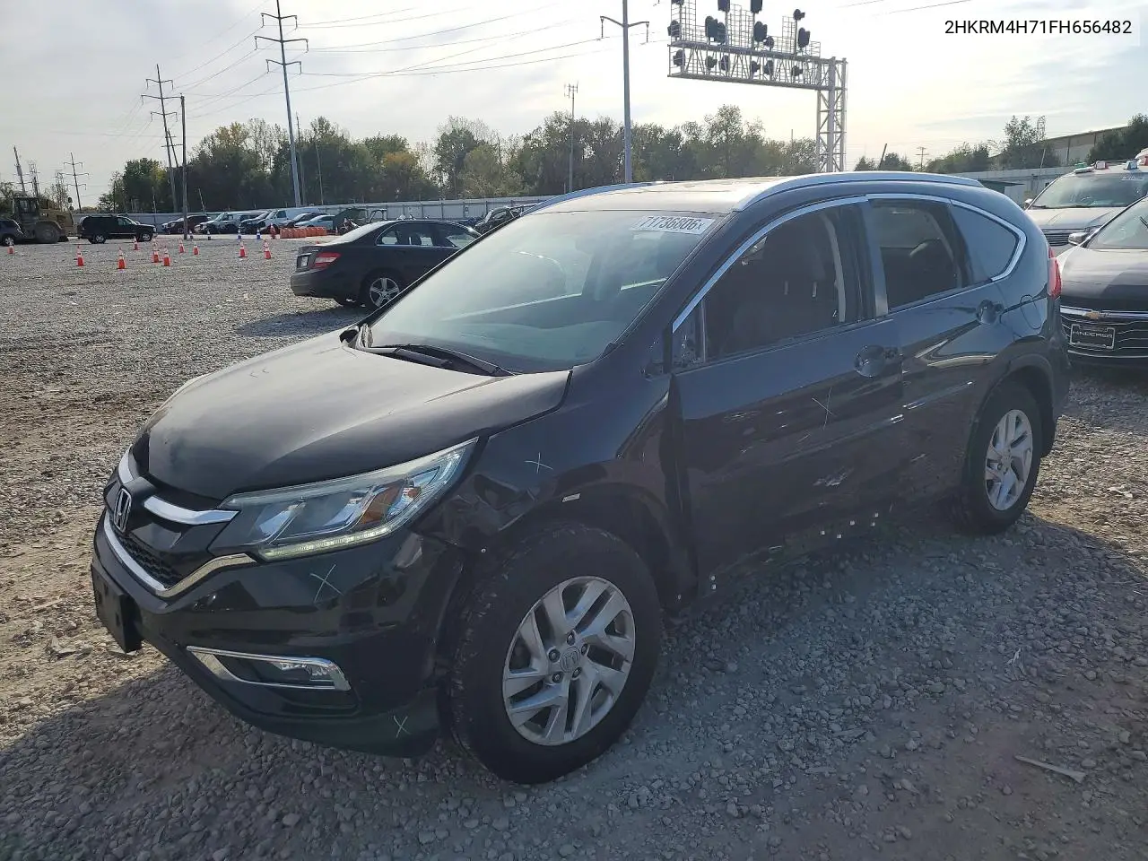 HONDA CR-V 2015, VIN 2HKRM4H71FH656482