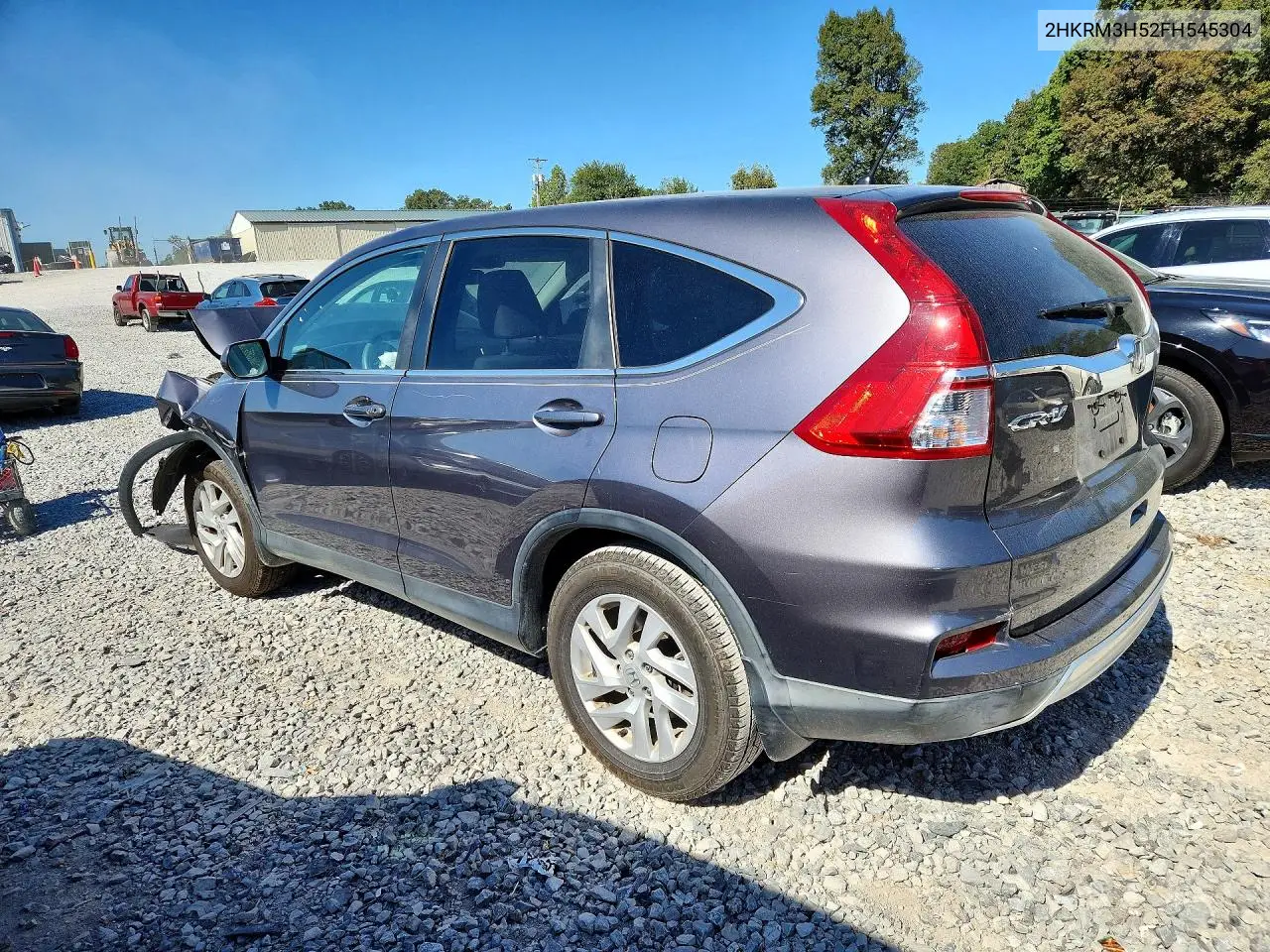 2015 HONDA CR-V VIN 2HKRM3H52FH545304 — фото 2