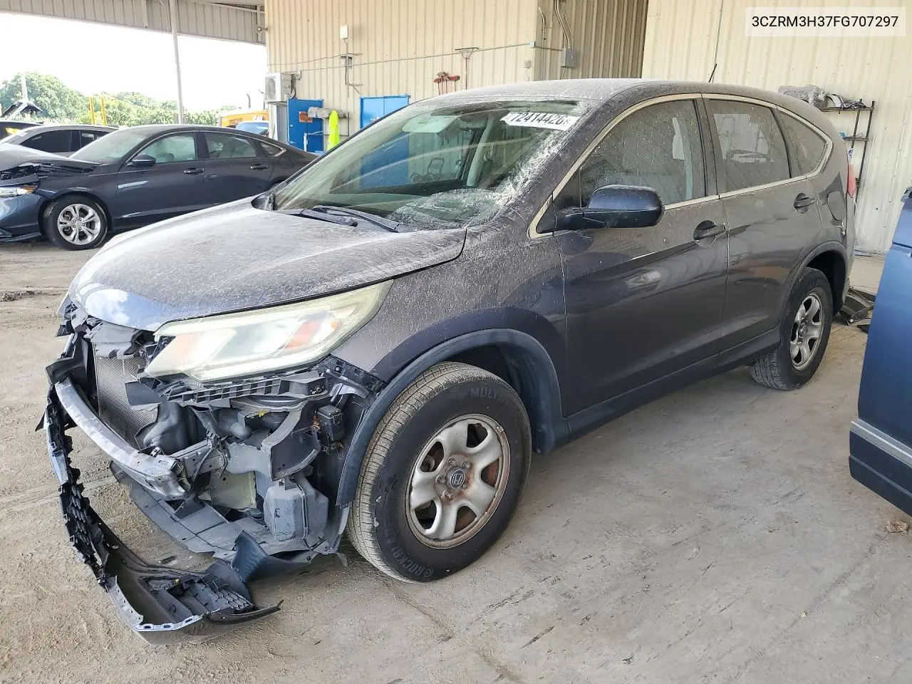 HONDA CR-V 2015, VIN 3CZRM3H37FG707297
