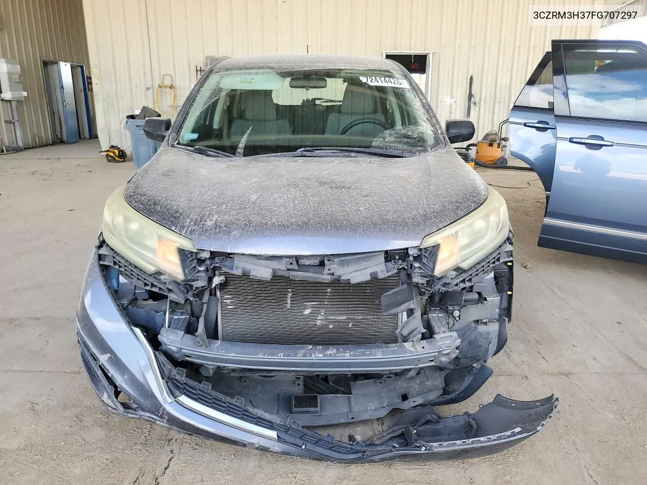 2015 HONDA CR-V VIN 3CZRM3H37FG707297 — фото 5