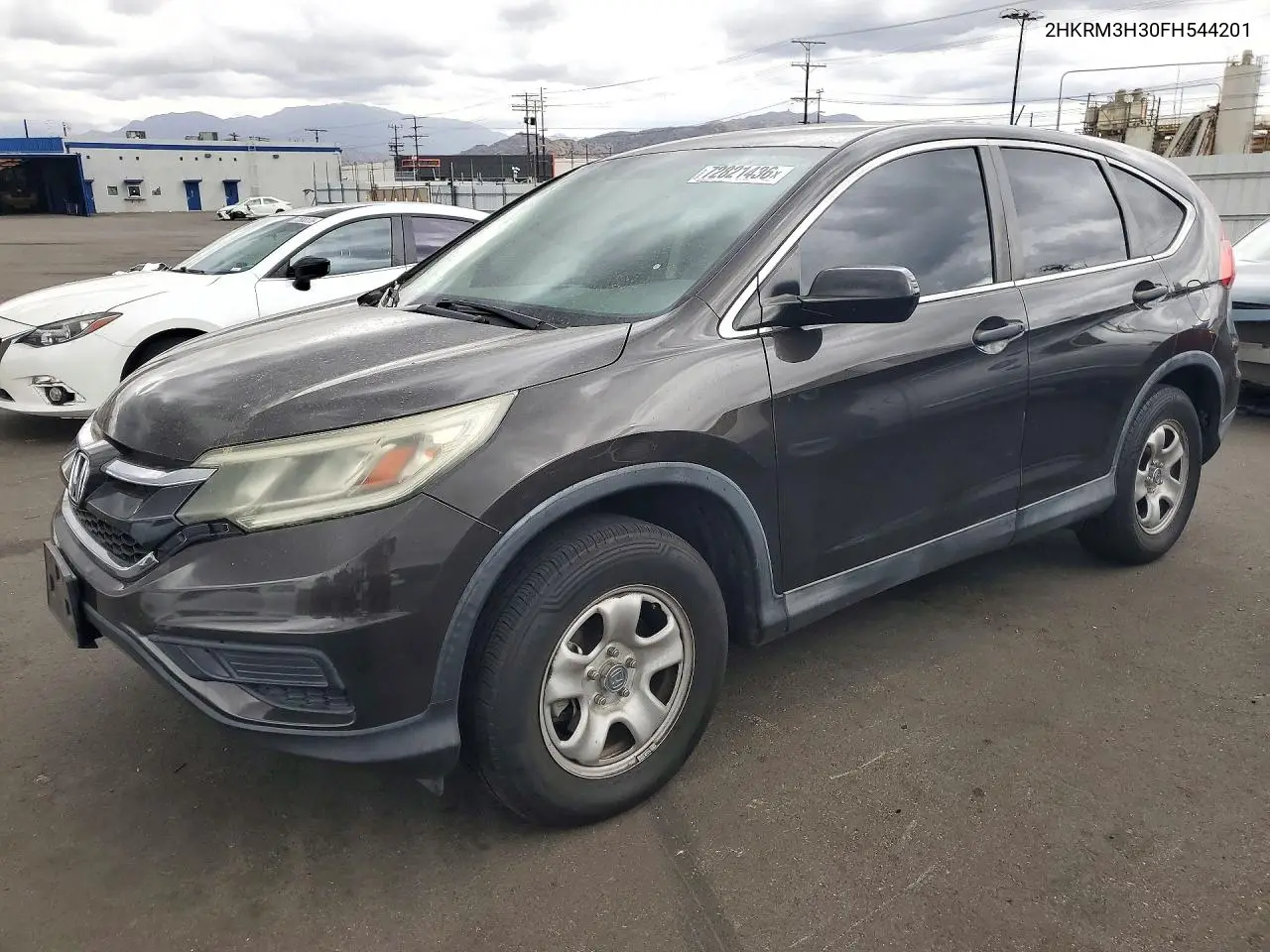 HONDA CR-V 2015, VIN 2HKRM3H30FH544201