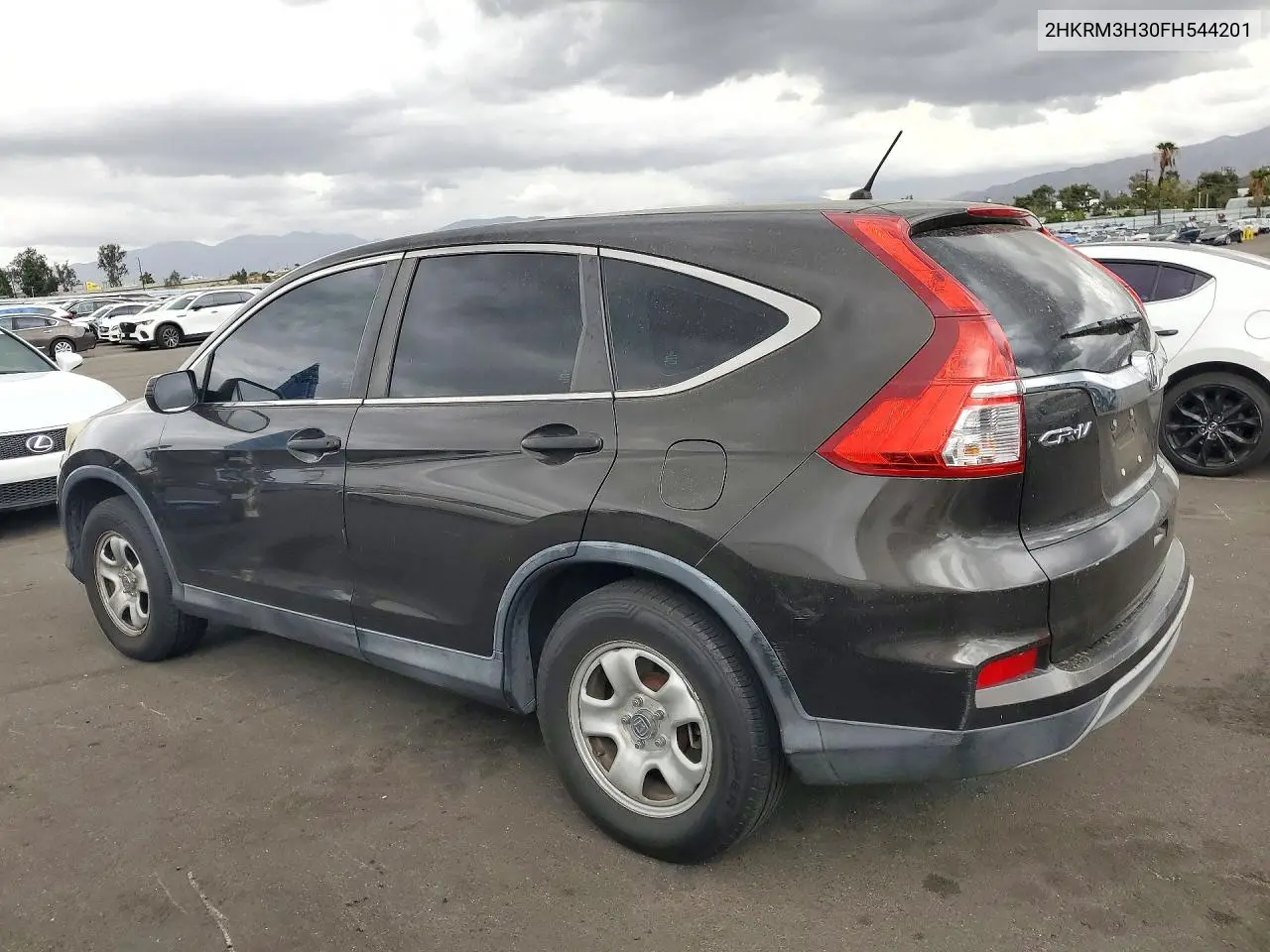 2015 HONDA CR-V VIN 2HKRM3H30FH544201 — фото 2