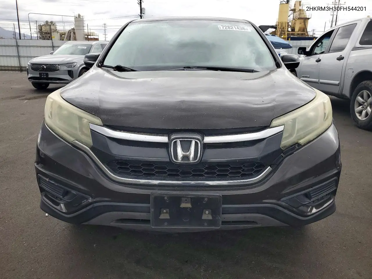 2015 HONDA CR-V VIN 2HKRM3H30FH544201 — фото 5