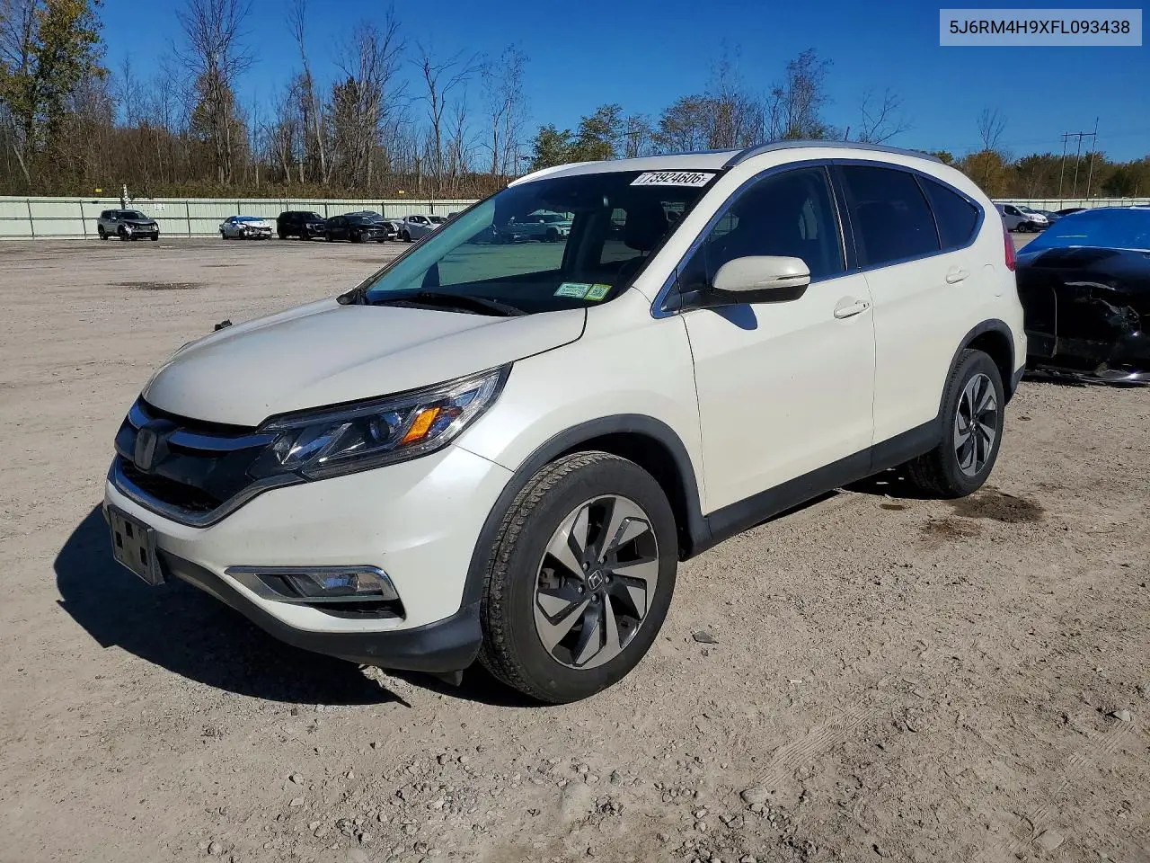 HONDA CR-V 2015, VIN 5J6RM4H9XFL093438