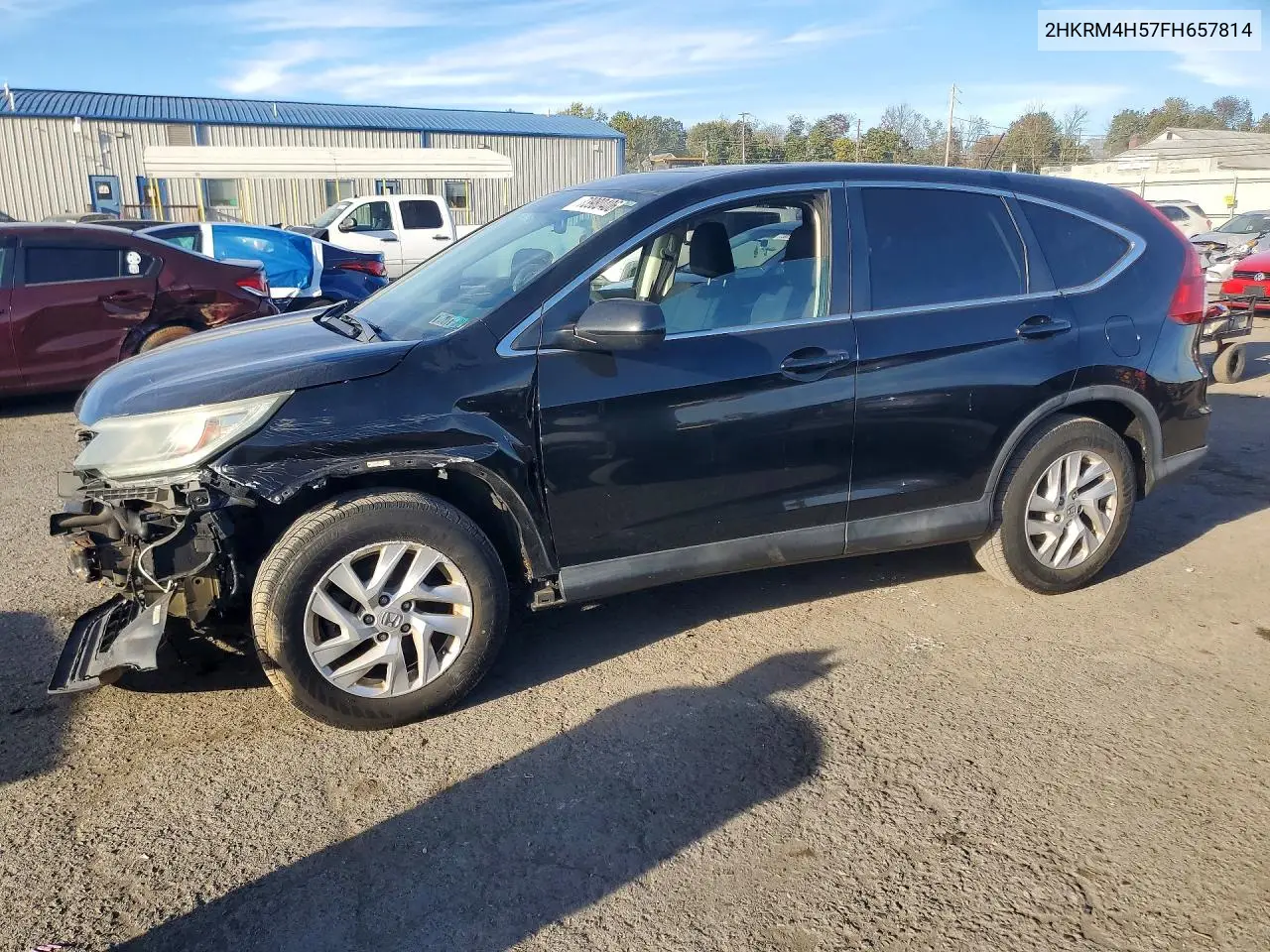 HONDA CR-V 2015, VIN 2HKRM4H57FH657814
