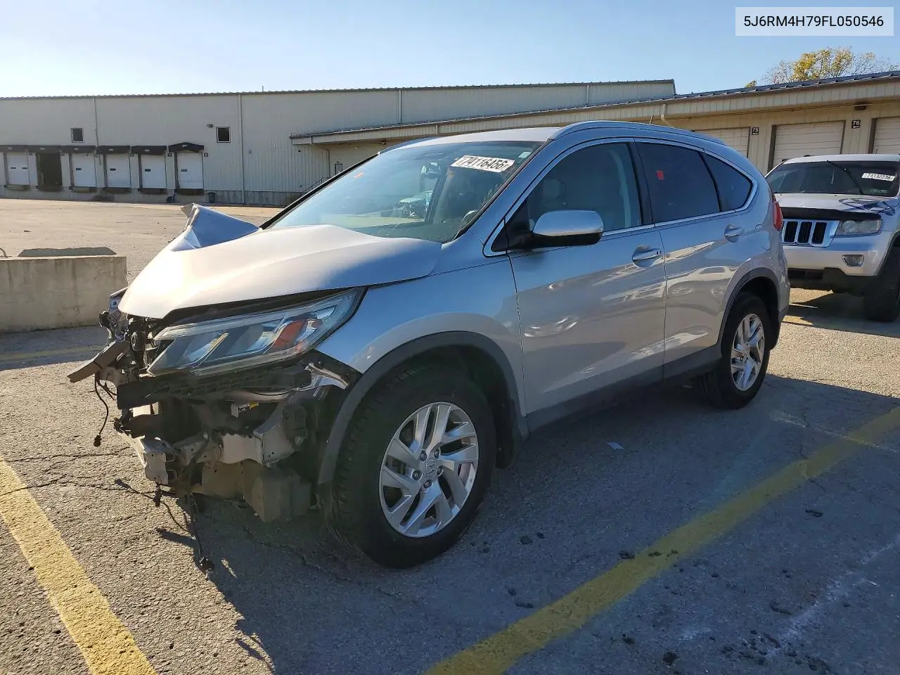 HONDA CR-V 2015, VIN 5J6RM4H79FL050546