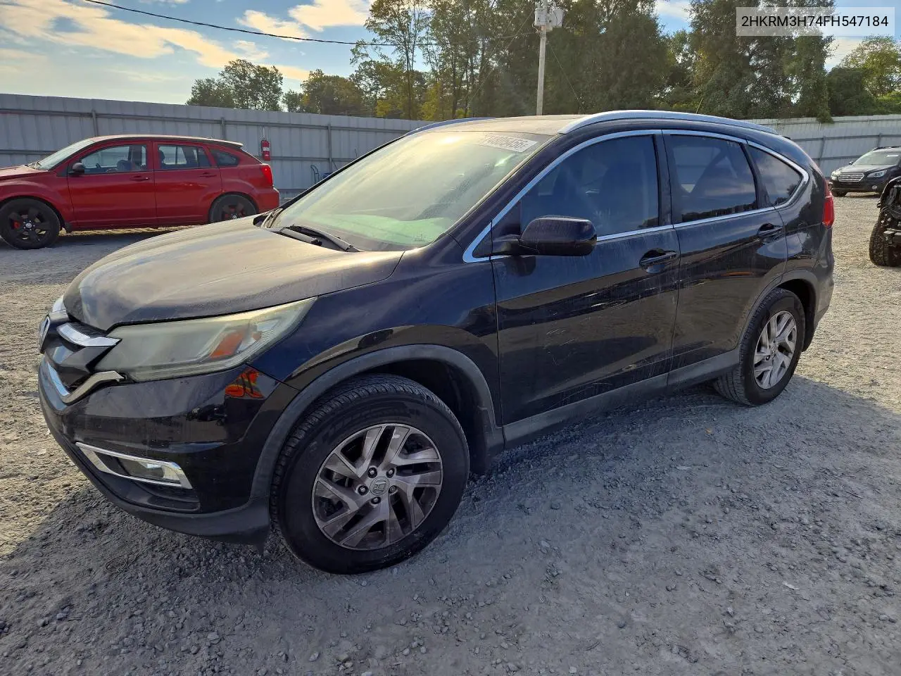 HONDA CR-V 2015, VIN 2HKRM3H74FH547184