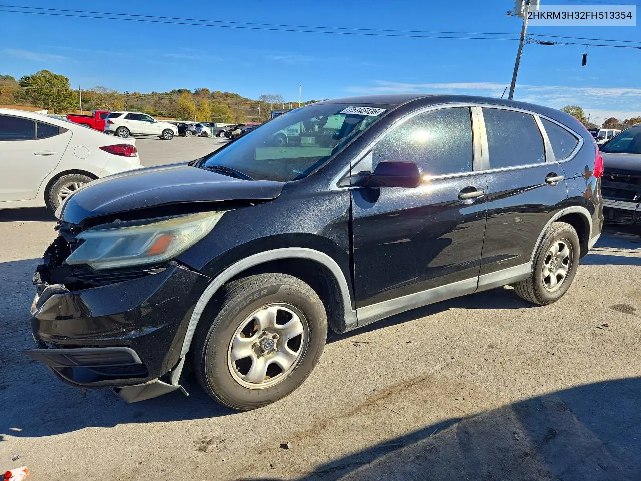 HONDA CR-V 2015, VIN 2HKRM3H32FH513354