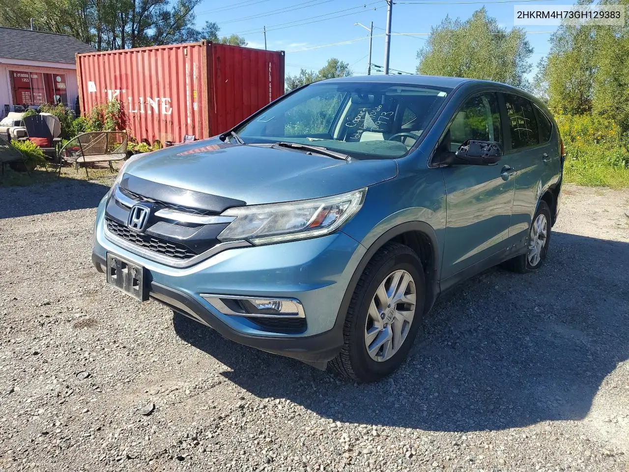 HONDA CR-V 2016, VIN 2HKRM4H73GH129383