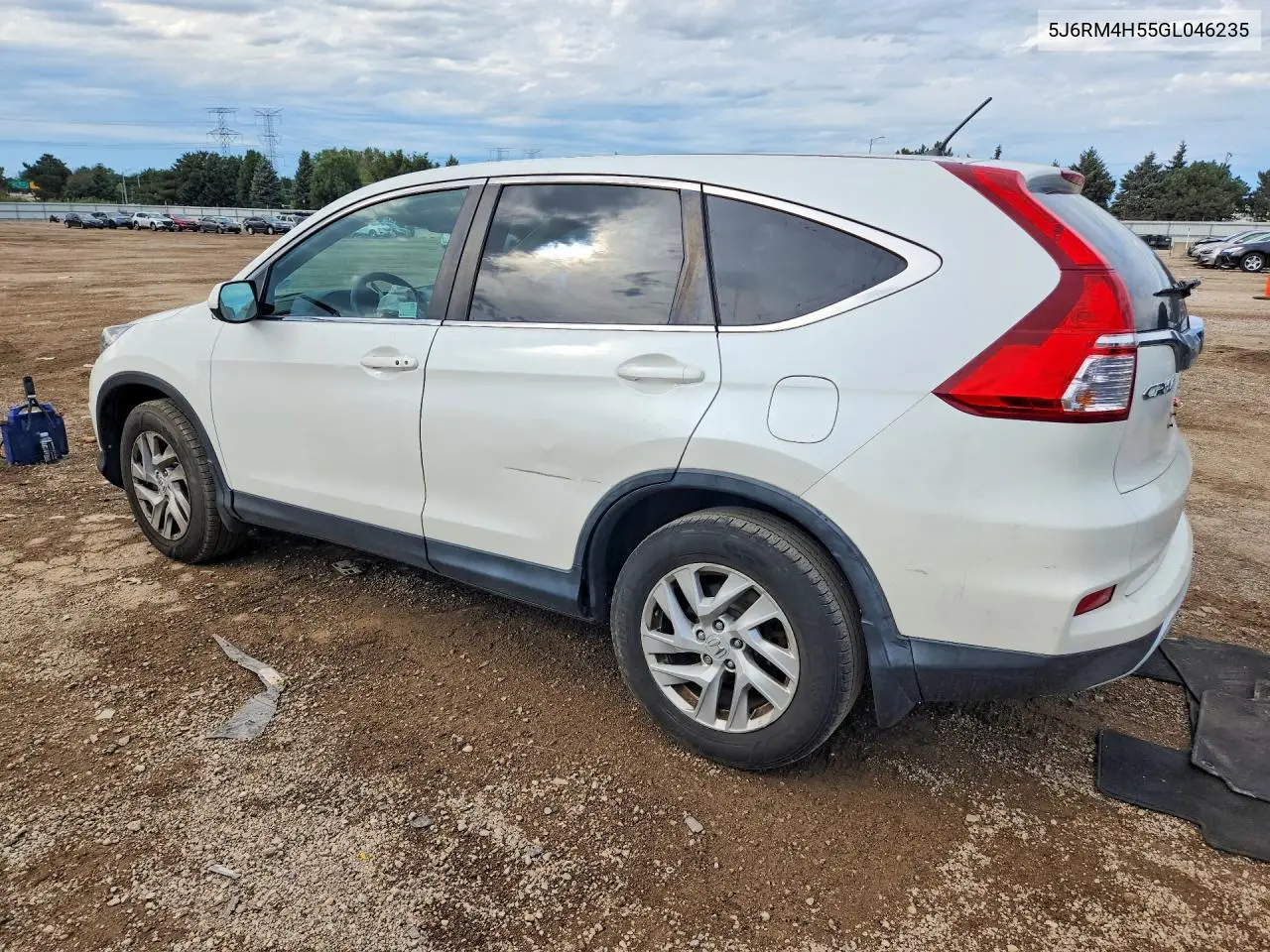 2016 HONDA CR-V VIN 5J6RM4H55GL046235 — фото 2
