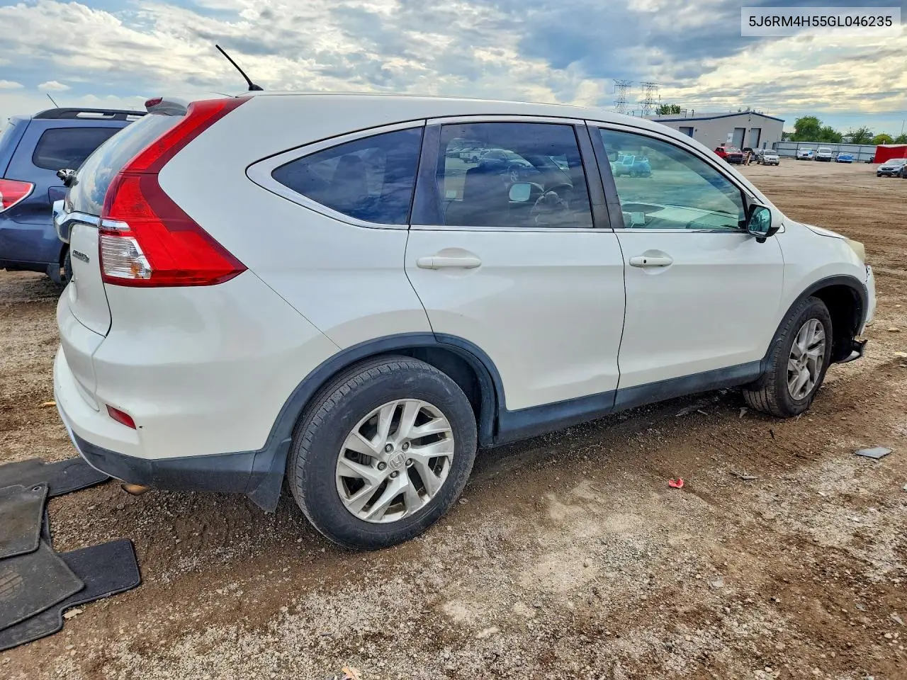 2016 HONDA CR-V VIN 5J6RM4H55GL046235 — фото 3