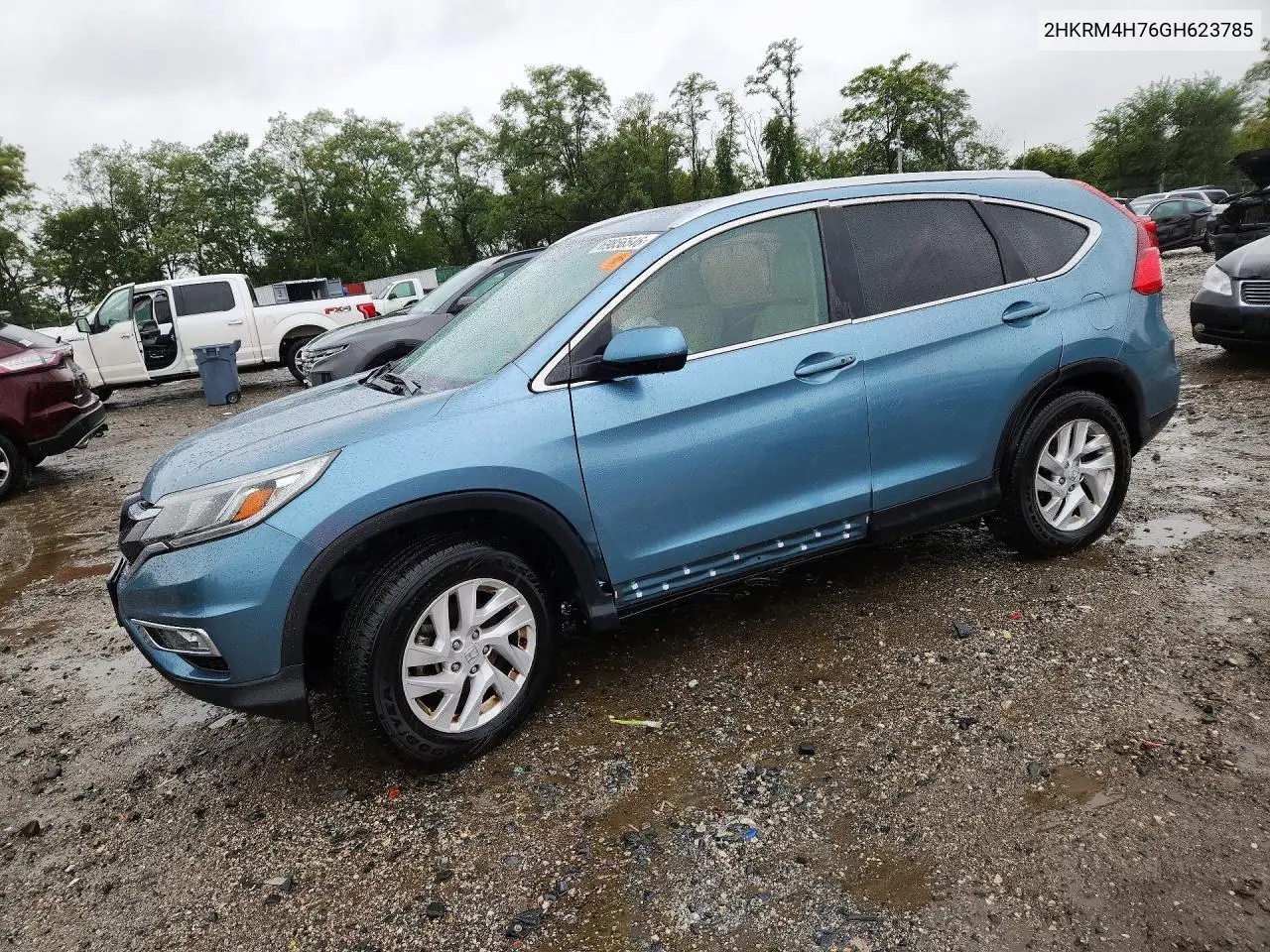 HONDA CR-V 2016, VIN 2HKRM4H76GH623785