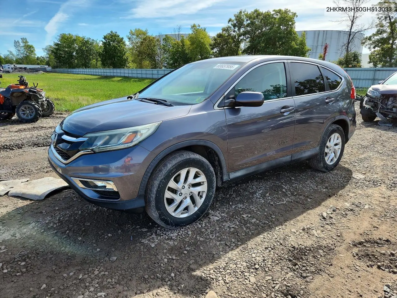 HONDA CR-V 2016, VIN 2HKRM3H50GH513033