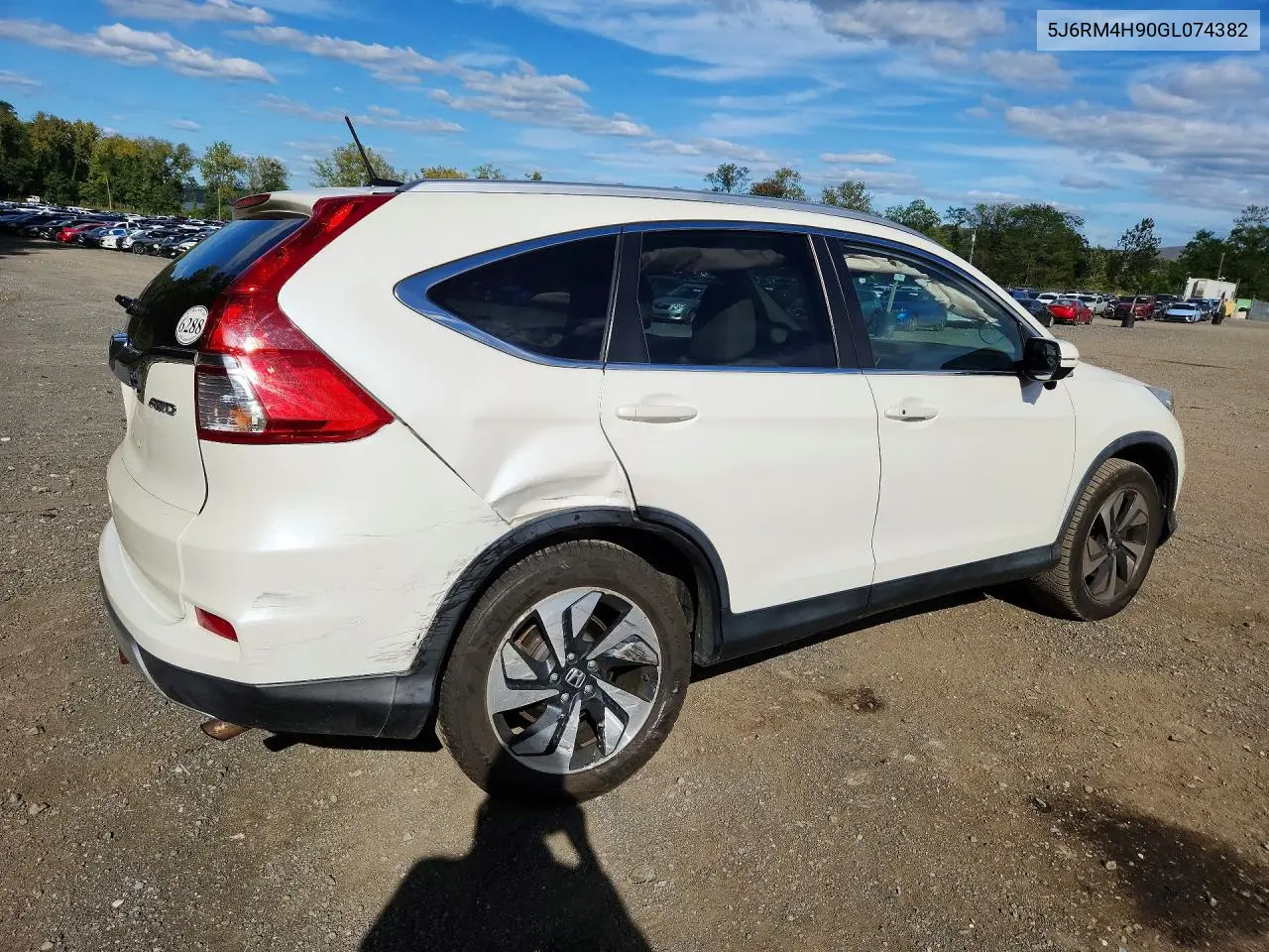2016 HONDA CR-V VIN 5J6RM4H90GL074382 — фото 3