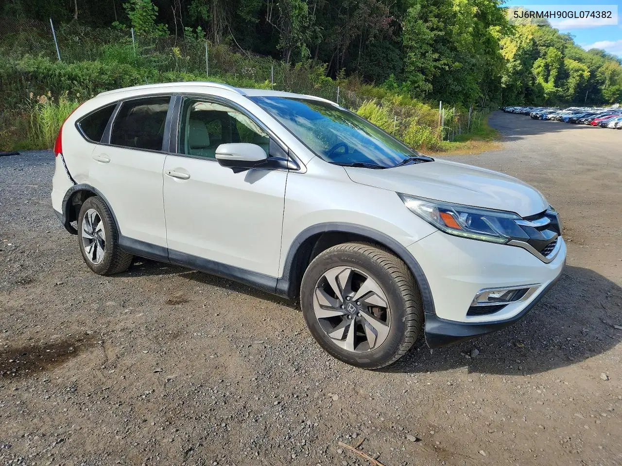 2016 HONDA CR-V VIN 5J6RM4H90GL074382 — фото 4