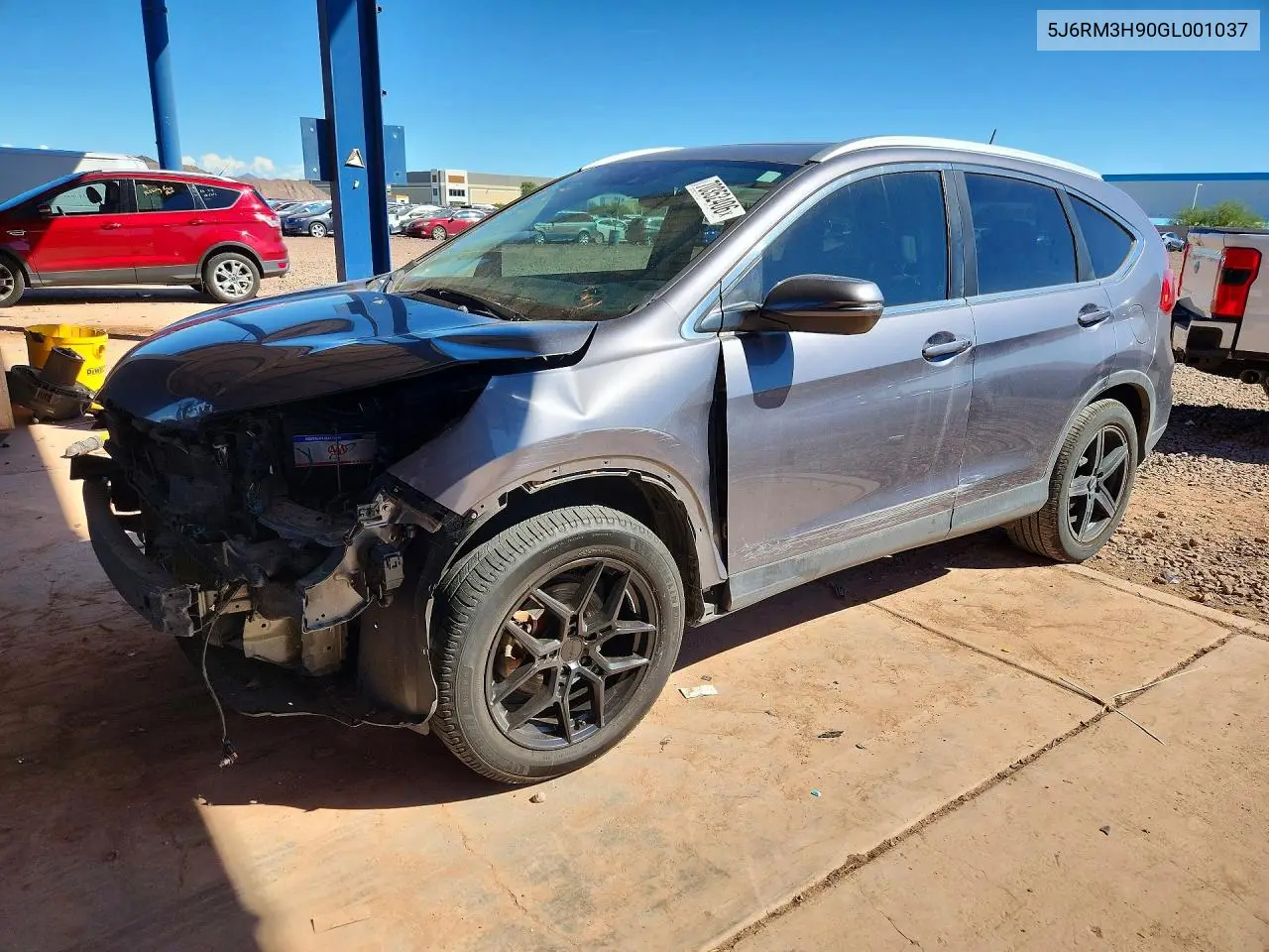 HONDA CR-V 2016, VIN 5J6RM3H90GL001037