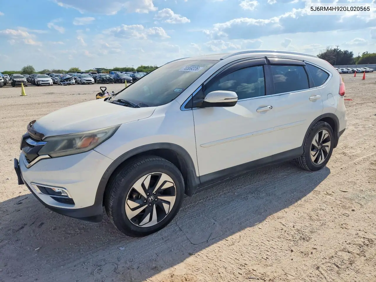 HONDA CR-V 2016, VIN 5J6RM4H92GL020565