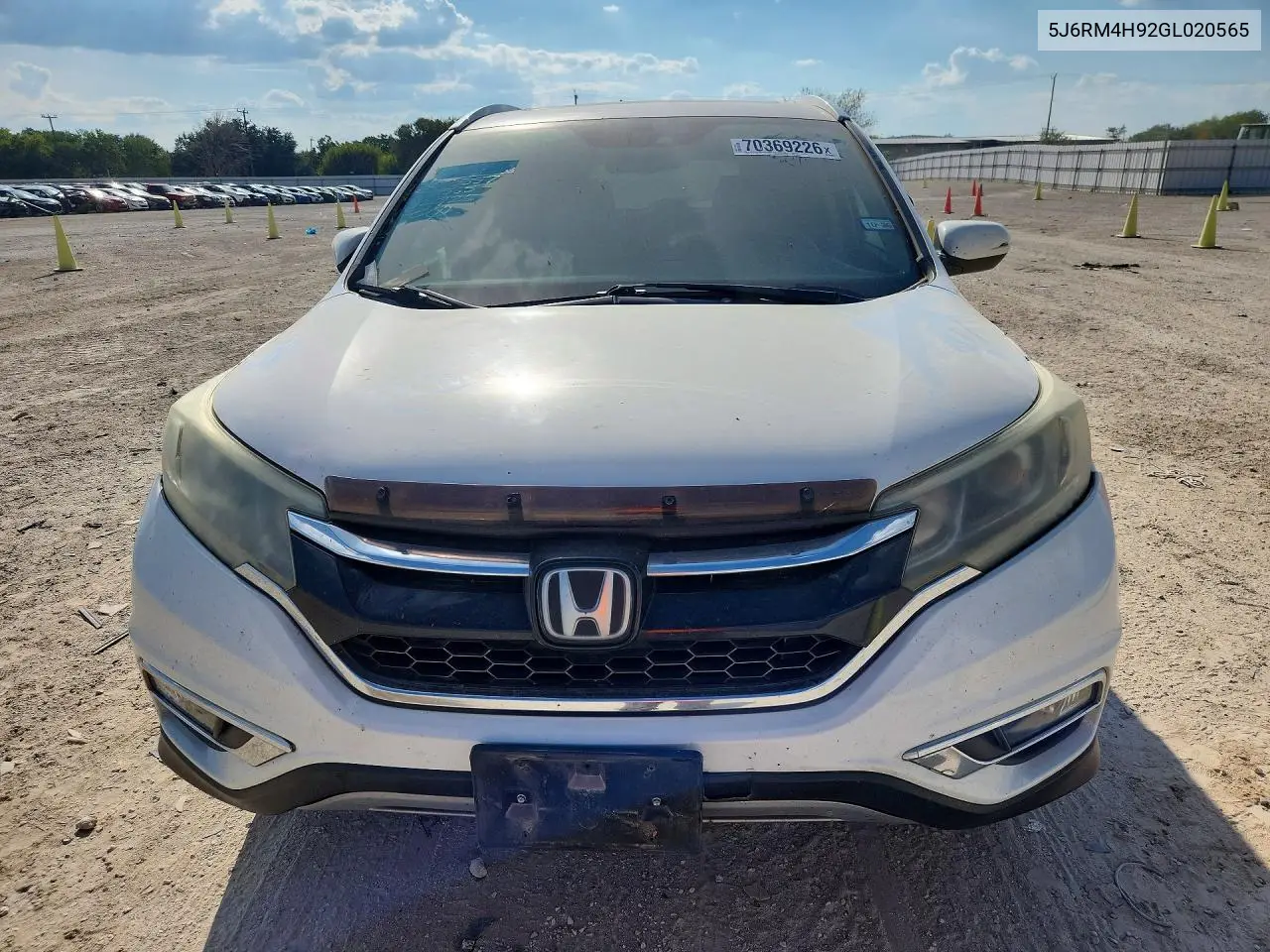 2016 HONDA CR-V VIN 5J6RM4H92GL020565 — фото 5
