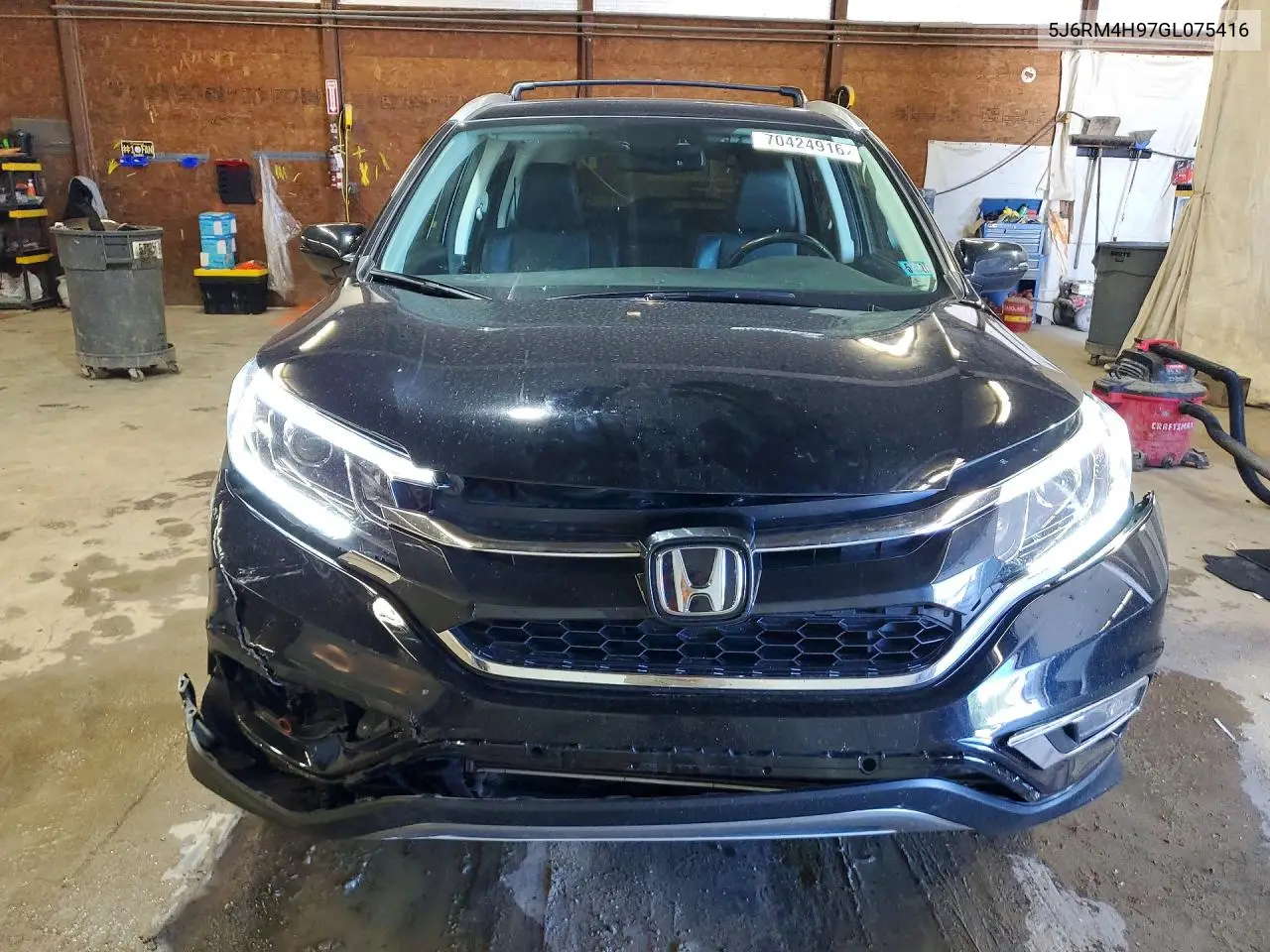 2016 HONDA CR-V VIN 5J6RM4H97GL075416 — фото 5