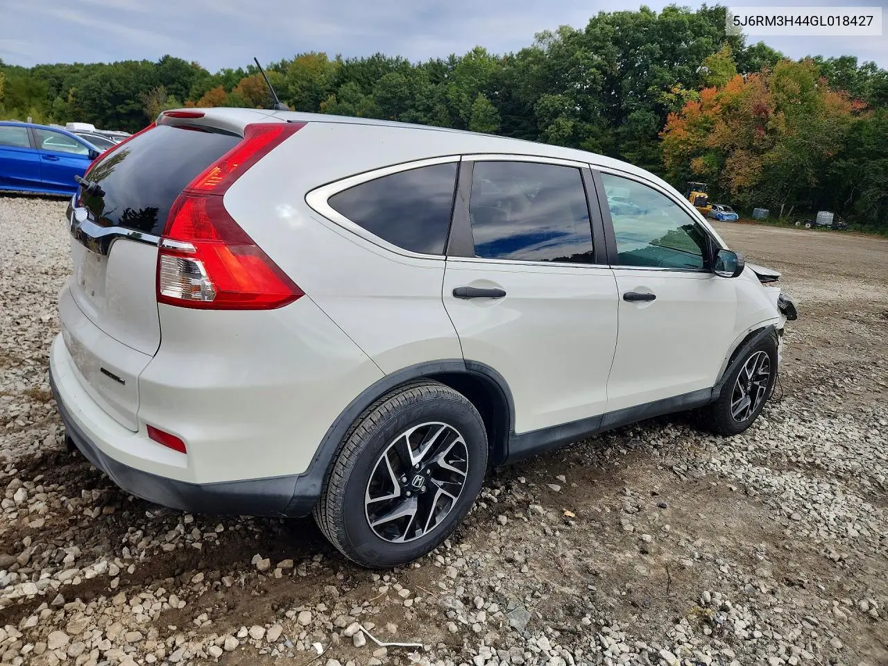 2016 HONDA CR-V VIN 5J6RM3H44GL018427 — фото 3