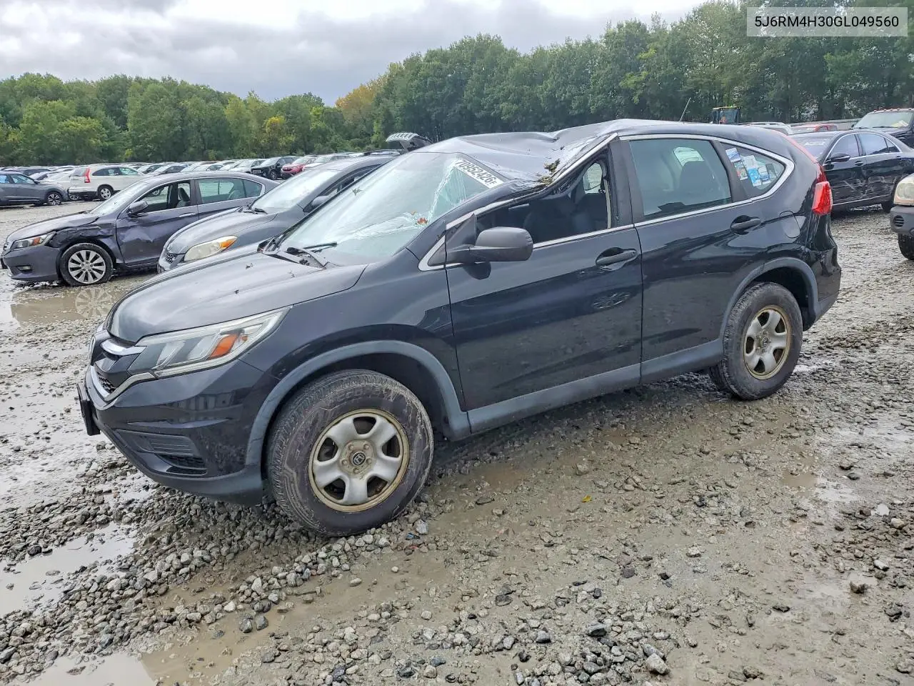 HONDA CR-V 2016, VIN 5J6RM4H30GL049560