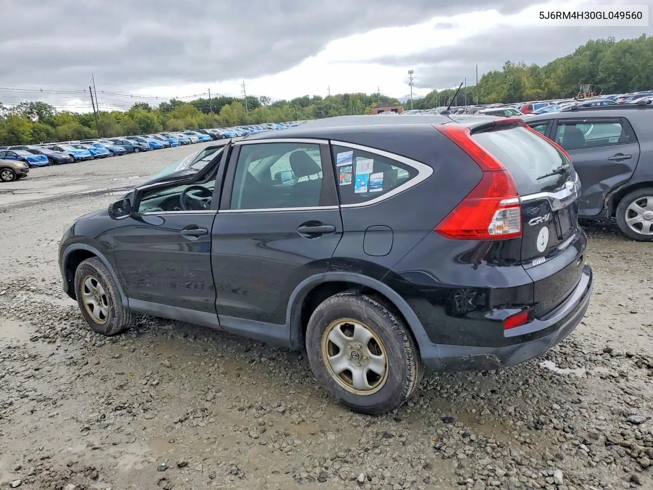 2016 HONDA CR-V VIN 5J6RM4H30GL049560 — фото 2