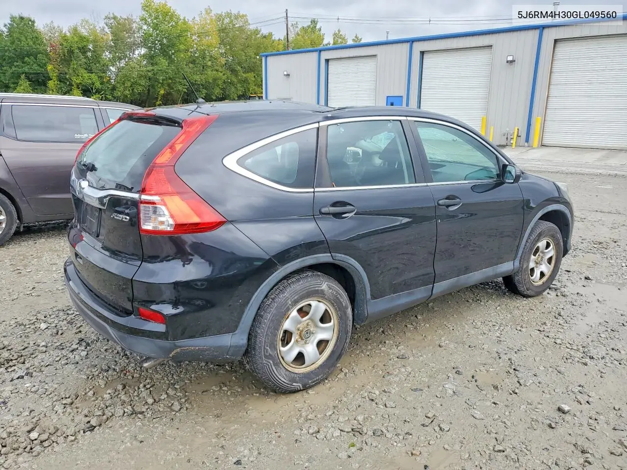 2016 HONDA CR-V VIN 5J6RM4H30GL049560 — фото 3