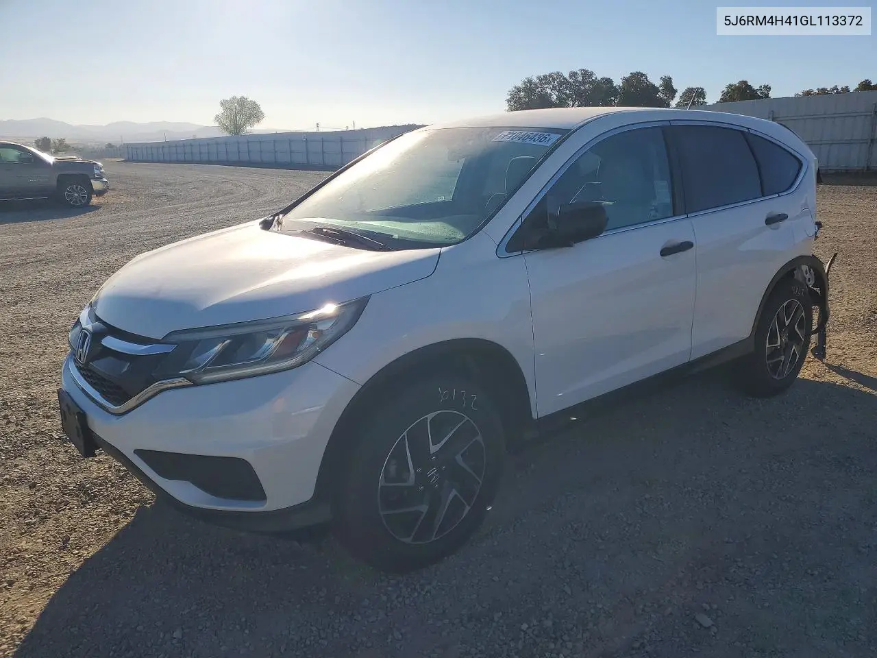 HONDA CR-V 2016, VIN 5J6RM4H41GL113372