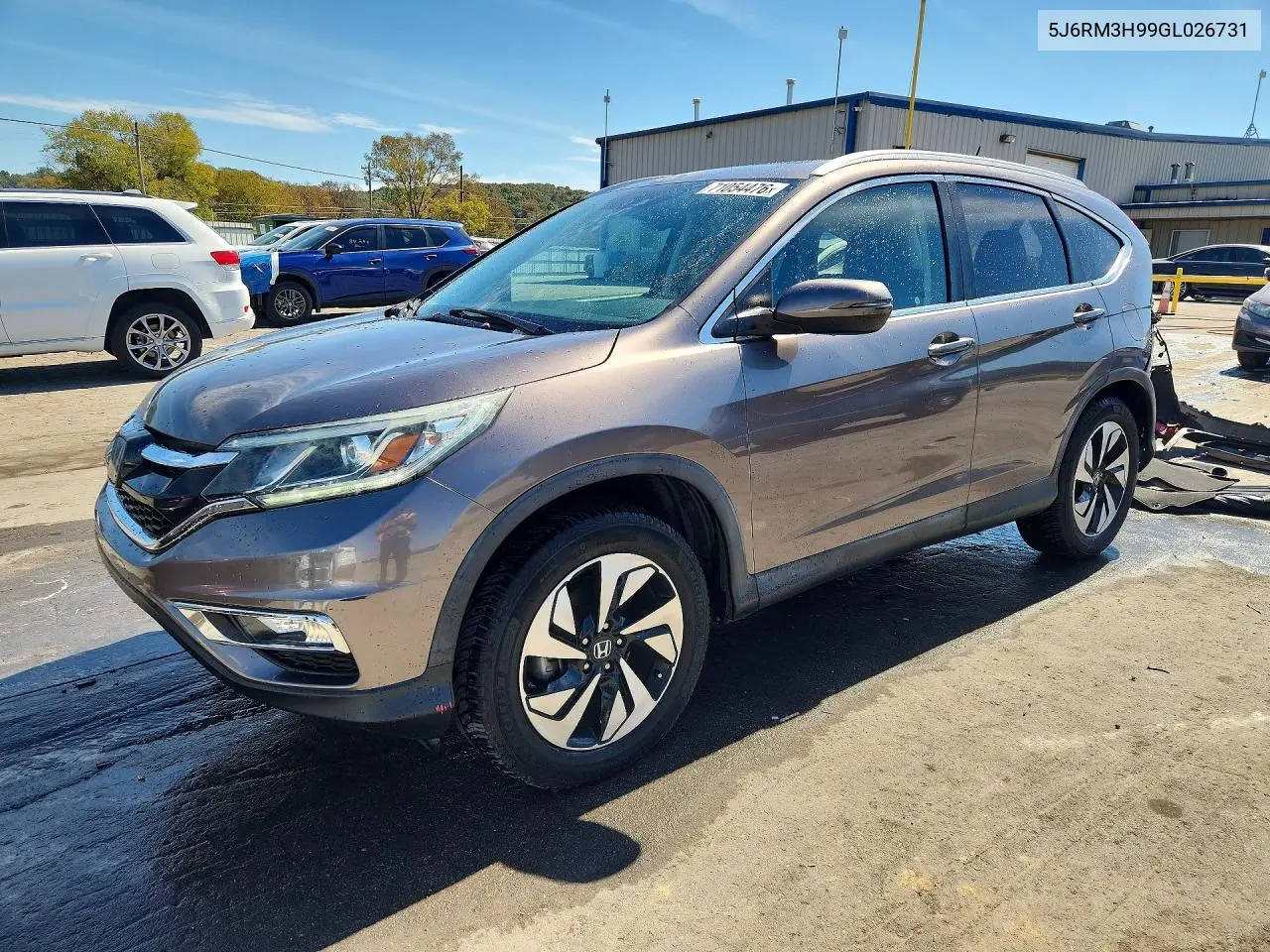 HONDA CR-V 2016, VIN 5J6RM3H99GL026731