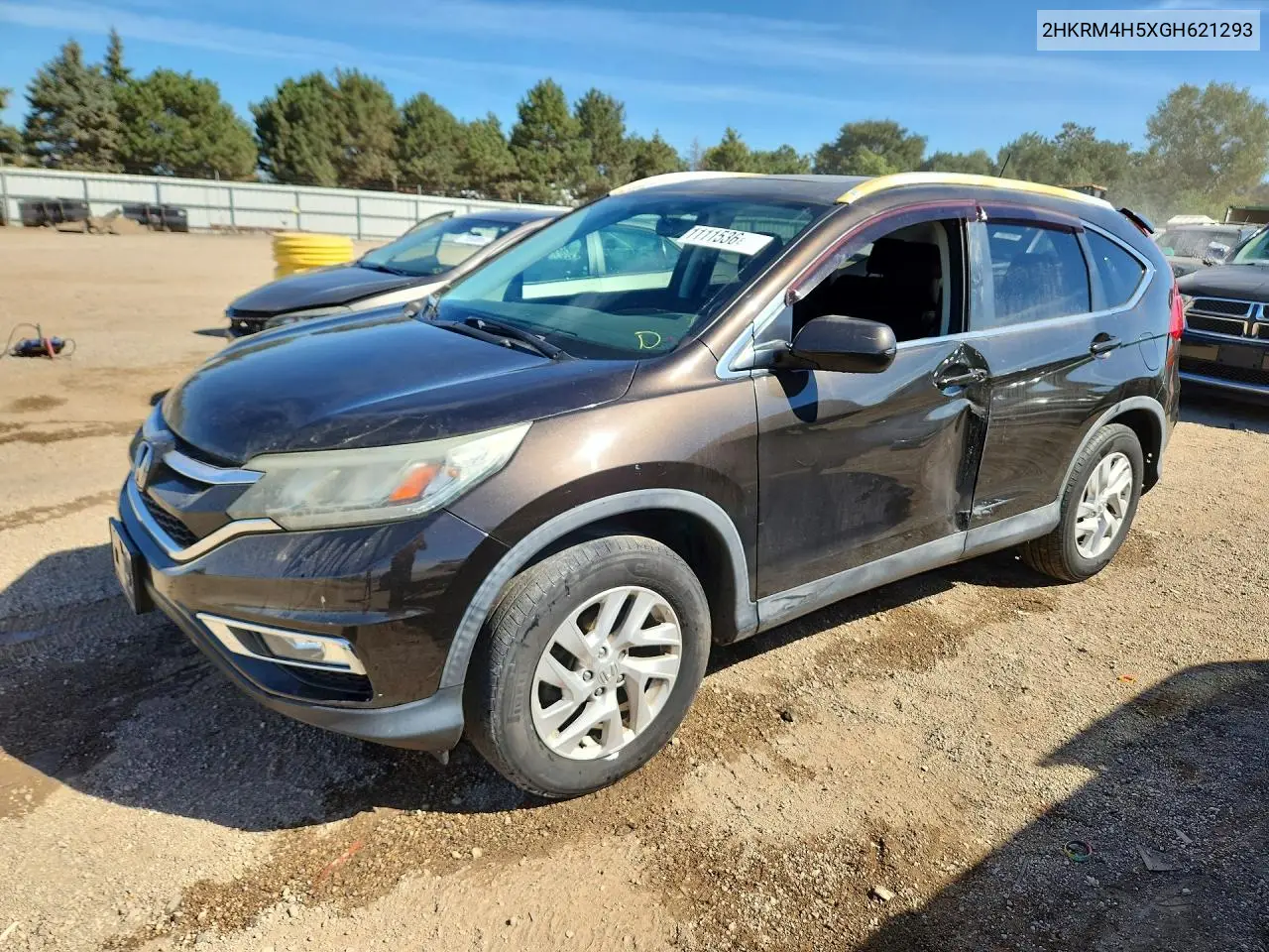 HONDA CR-V 2016, VIN 2HKRM4H5XGH621293