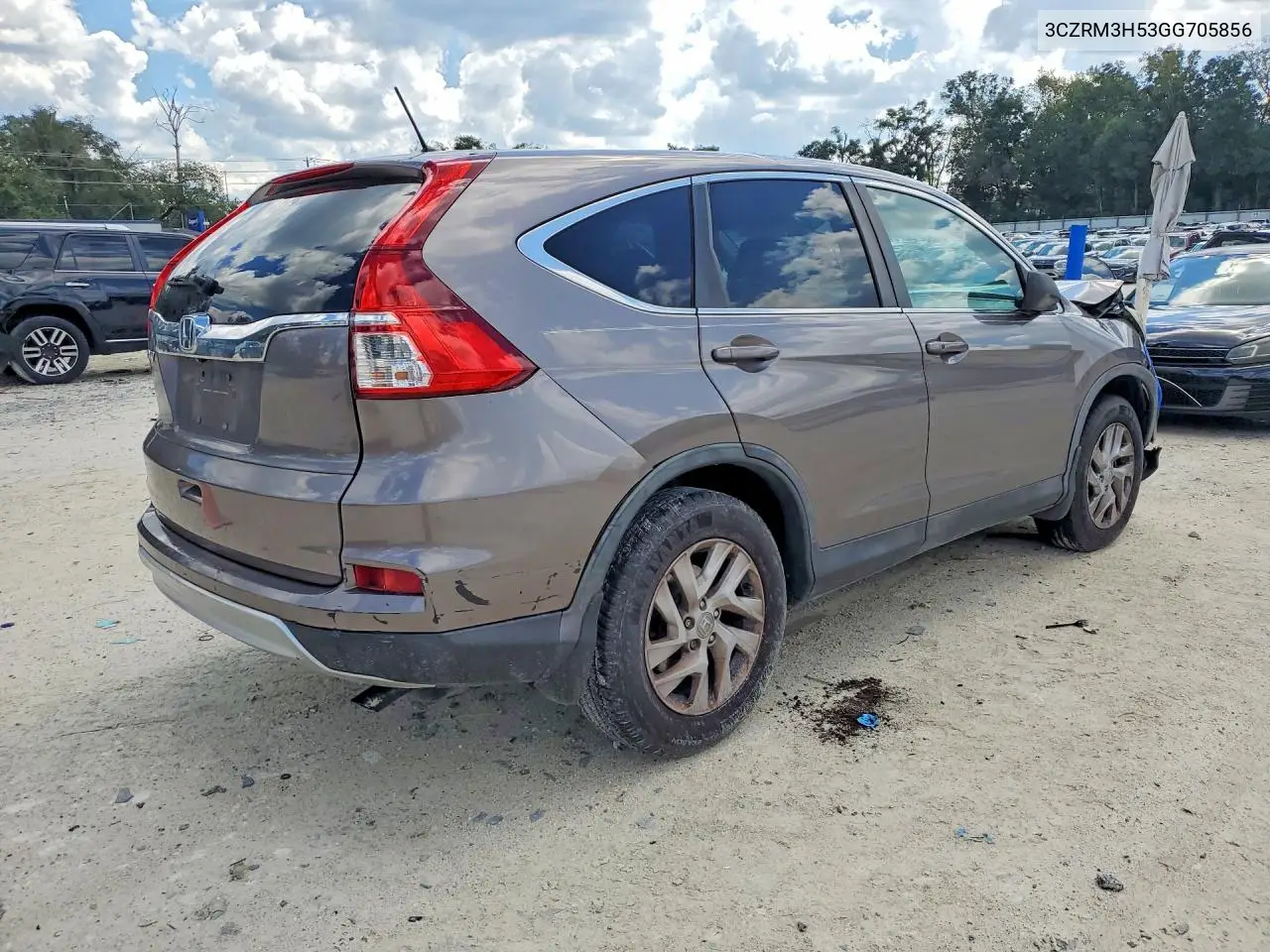 2016 HONDA CR-V VIN 3CZRM3H53GG705856 — фото 3