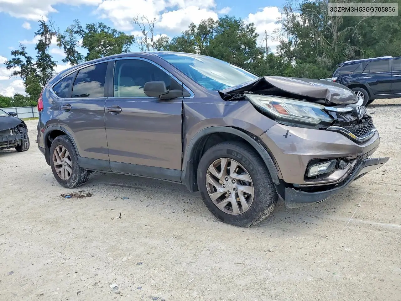 2016 HONDA CR-V VIN 3CZRM3H53GG705856 — фото 4